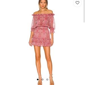 Misa Danae Dress in Washed Rose lilac size XL